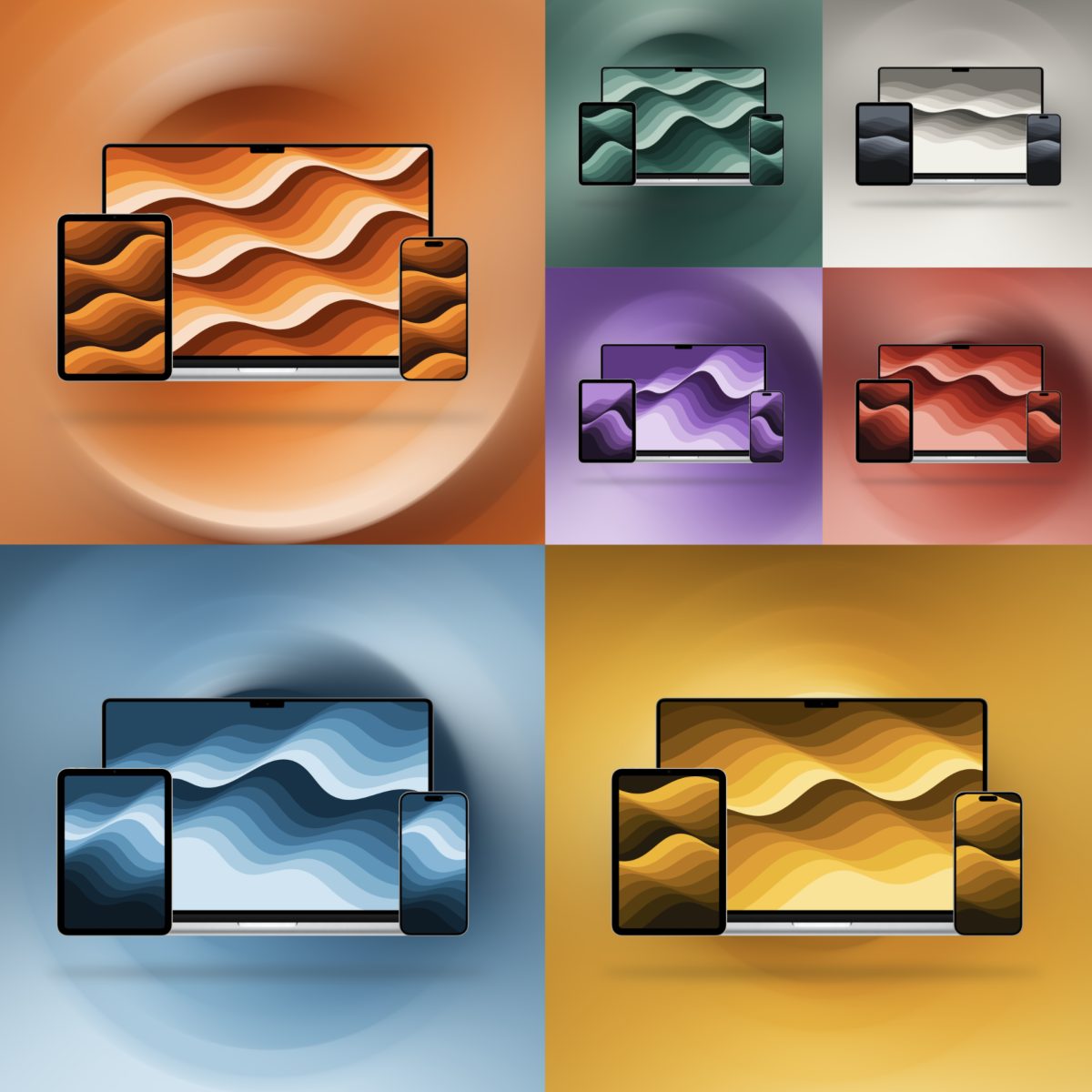 Sound.wav Wallpaper Collection Brings Audio-Inspired Visuals to Mobile Screens